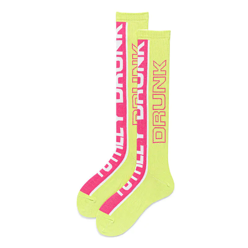 Knee Length Yoga and Running Fitness Socks