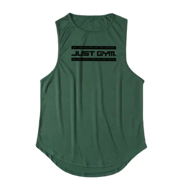 Breathable Polyester Fiber Gym Vest