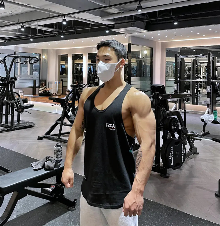 Cotton Vest for Gym and Exercise