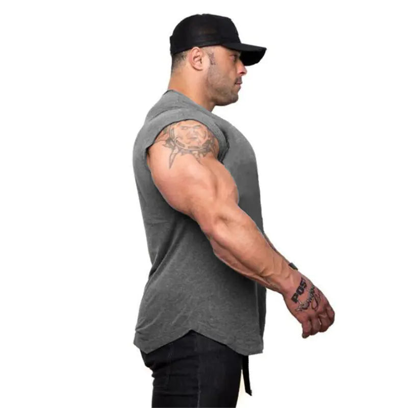 Sleeveless Gym T-Shirt