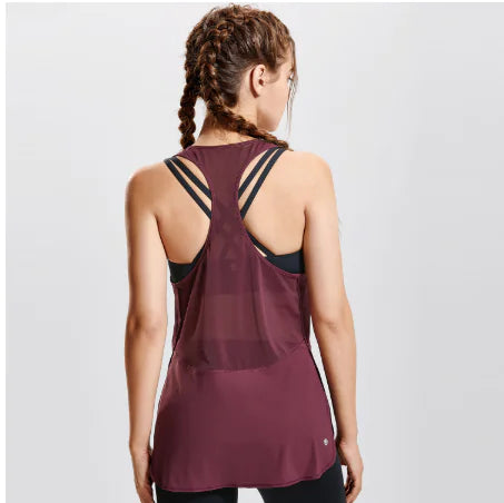 Sleeveless Sports Tank Top