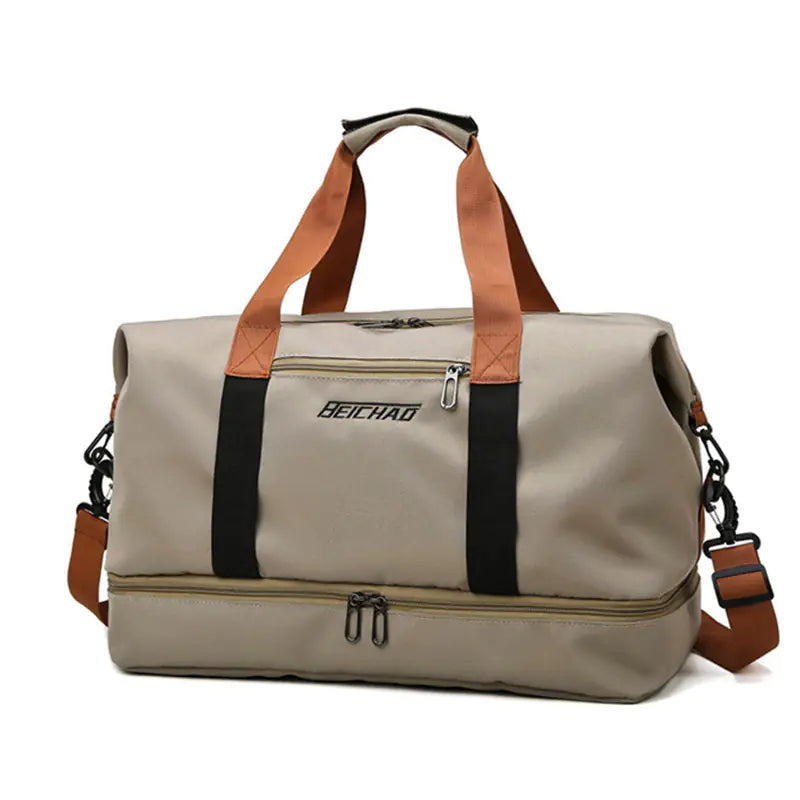 Large Capacity Waterproof Men's Travel Gym Bag