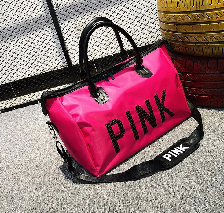 Fashionable Sequin Travel Bag, Large Capacity Gym Bag
