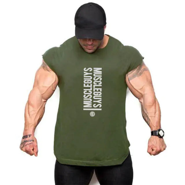 Sleeveless Gym T-Shirt