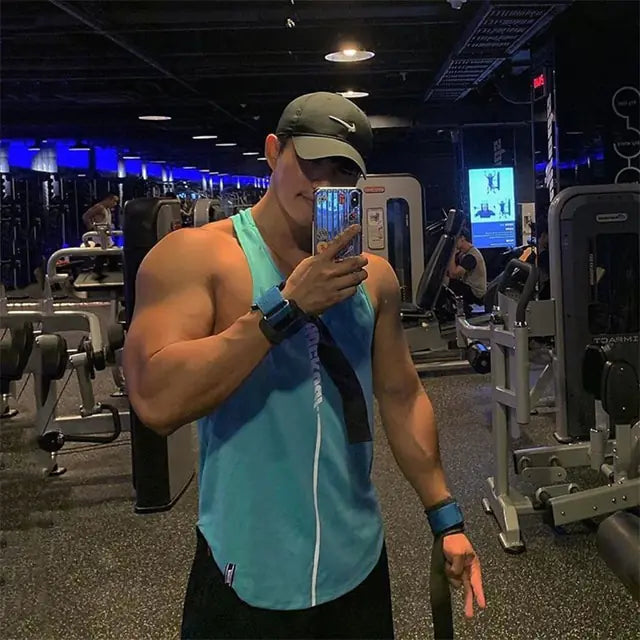 Sleeveless Gym Workout Fitness Vest Tops